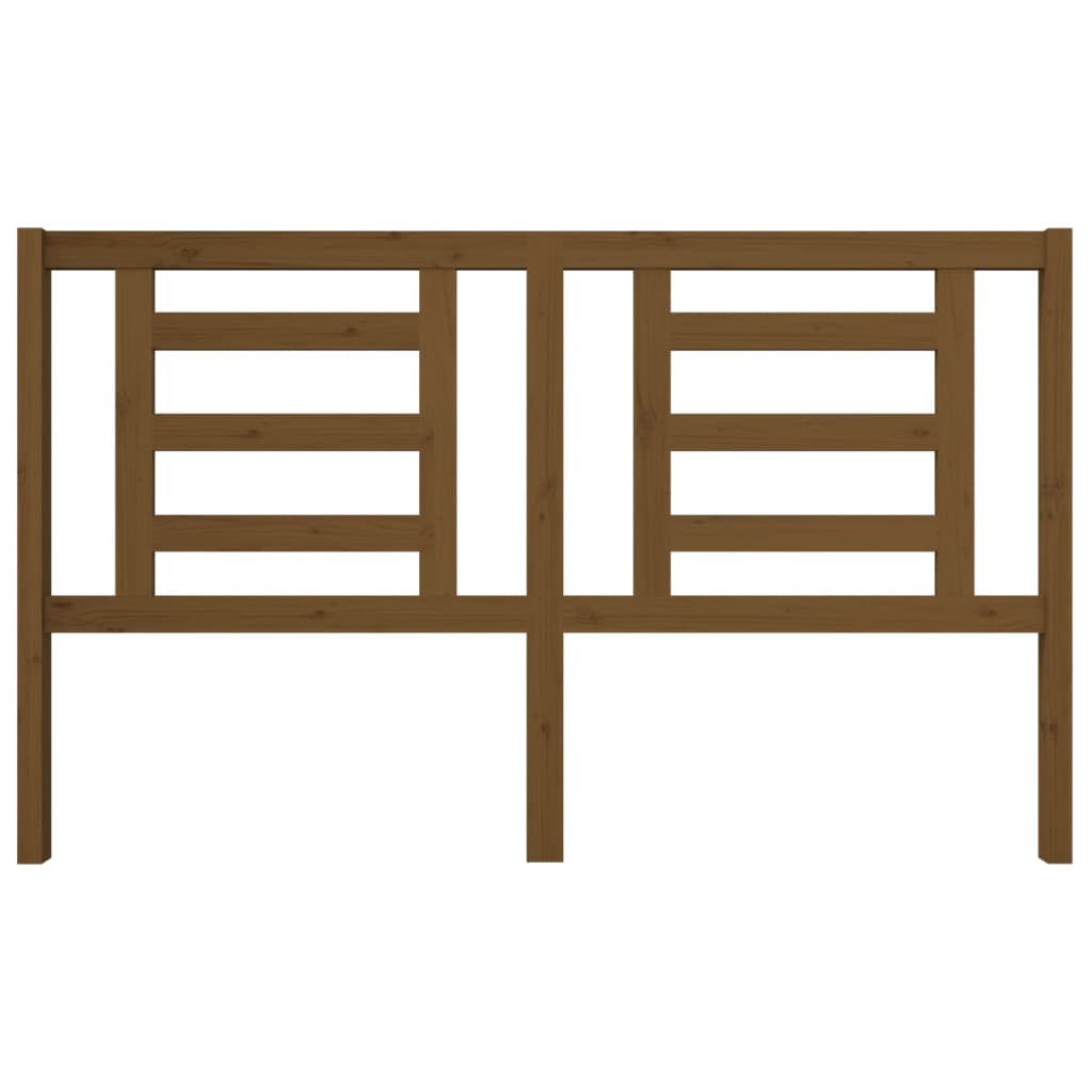 Testiera per Letto ambra 166x4x100 cm in Legno Massello di Pino - homemem39