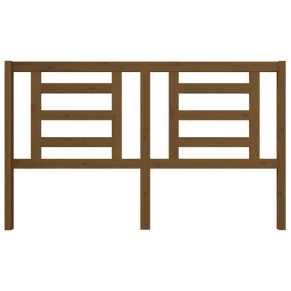 Testiera per Letto ambra 166x4x100 cm in Legno Massello di Pino - homemem39