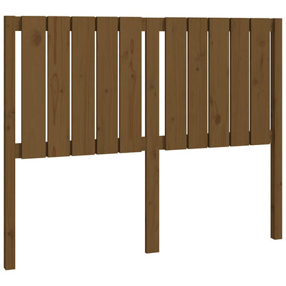 Testiera per Letto ambra 125,5x4x100 cm Legno Massello di Pino - homemem39