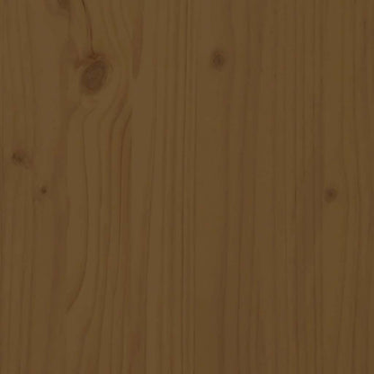 Testiera per Letto ambra 125,5x4x100 cm Legno Massello di Pino - homemem39