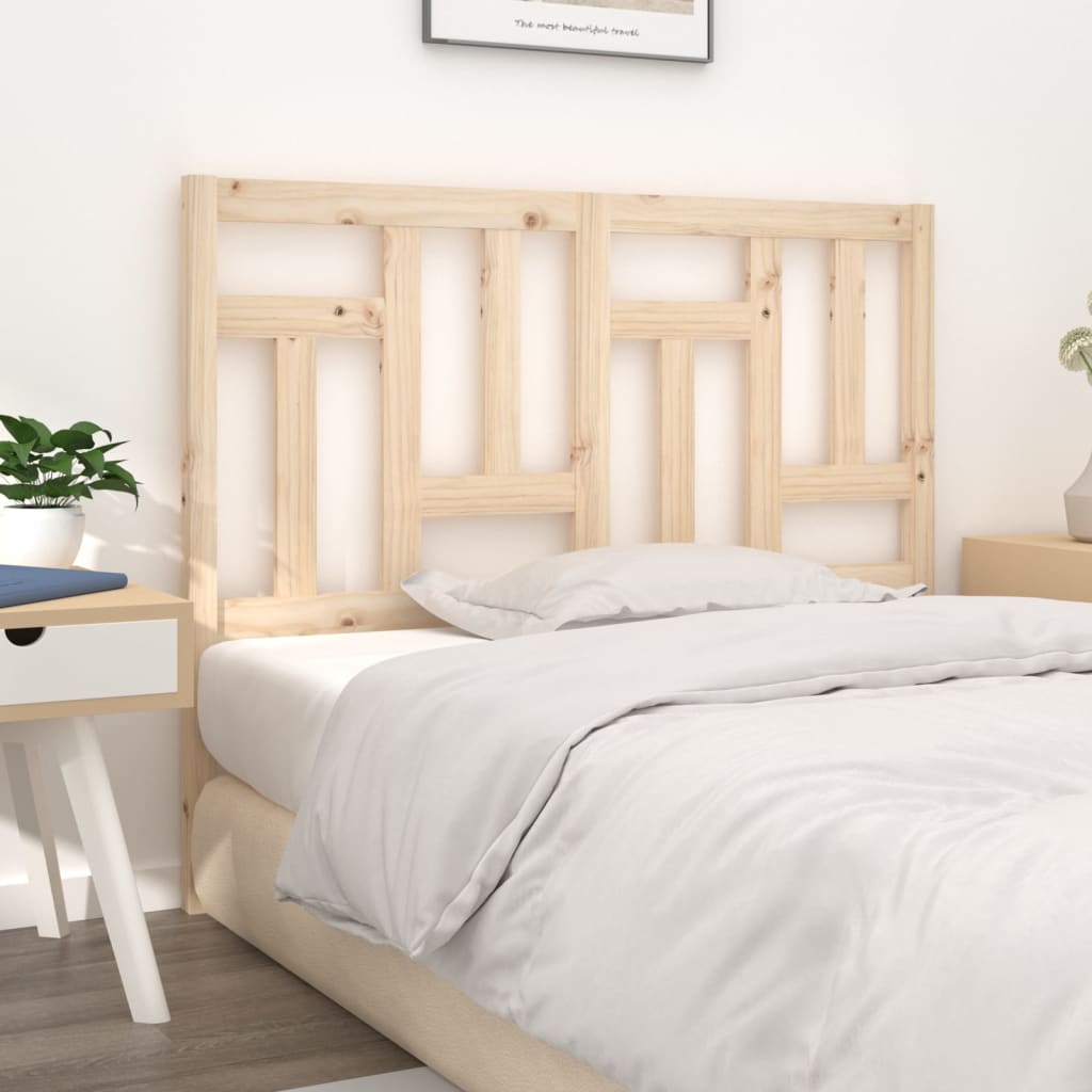 Testiera per Letto 165,5x4x100 cm Legno Massello di Pino | homemem39