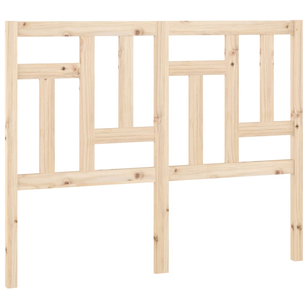 Testiera per Letto 205,5x4x100 cm Legno Massello di Pino - homemem39