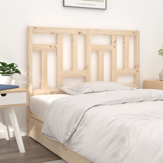 Testiera per Letto 205,5x4x100 cm Legno Massello di Pino - homemem39