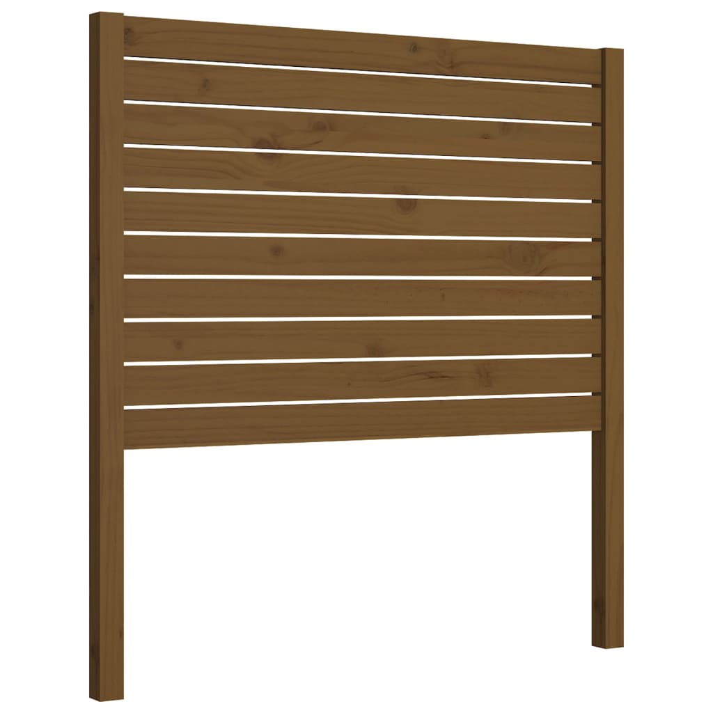 Headboard for Miele Bed 106x4x100 cm in Solid Pine Wood