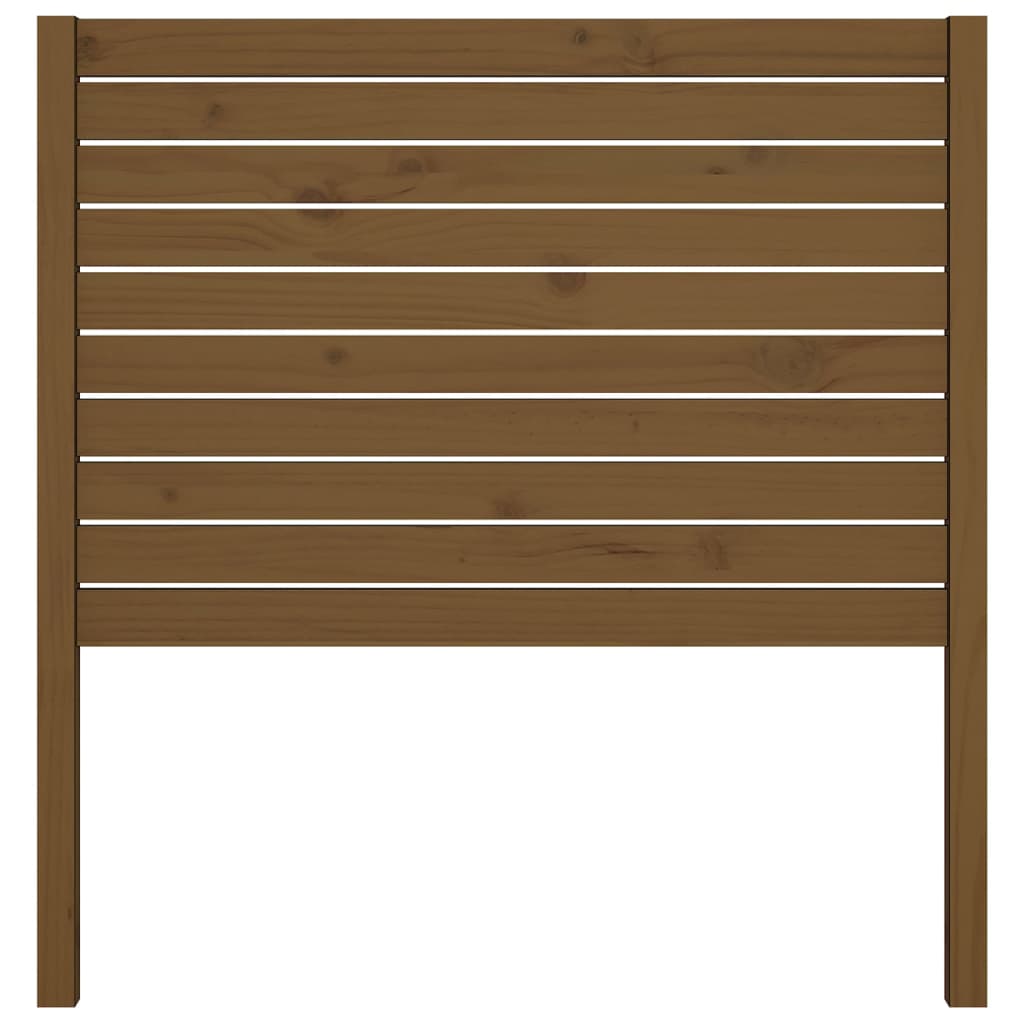 Headboard for Miele Bed 106x4x100 cm in Solid Pine Wood