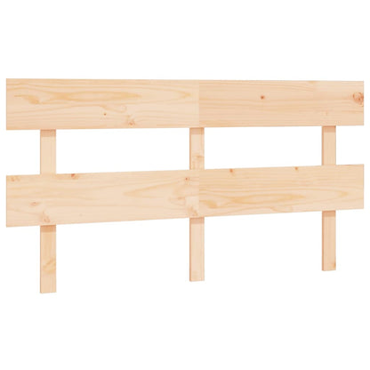 Testiera per Letto 154x3x81 cm in Legno Massello di Pino - homemem39