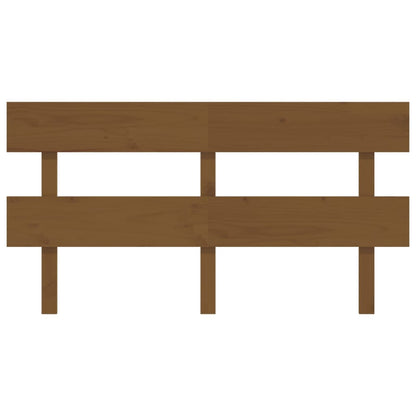 Testiera per Letto ambra 154x3x81 cm in Legno Massello di Pino - homemem39