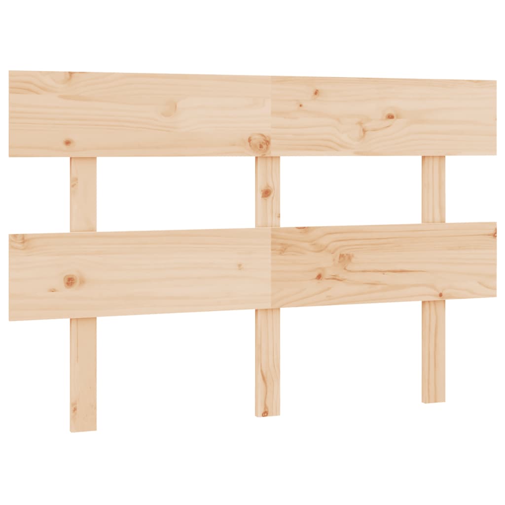 Testiera per Letto 184x3x81 cm in Legno Massello di Pino - homemem39