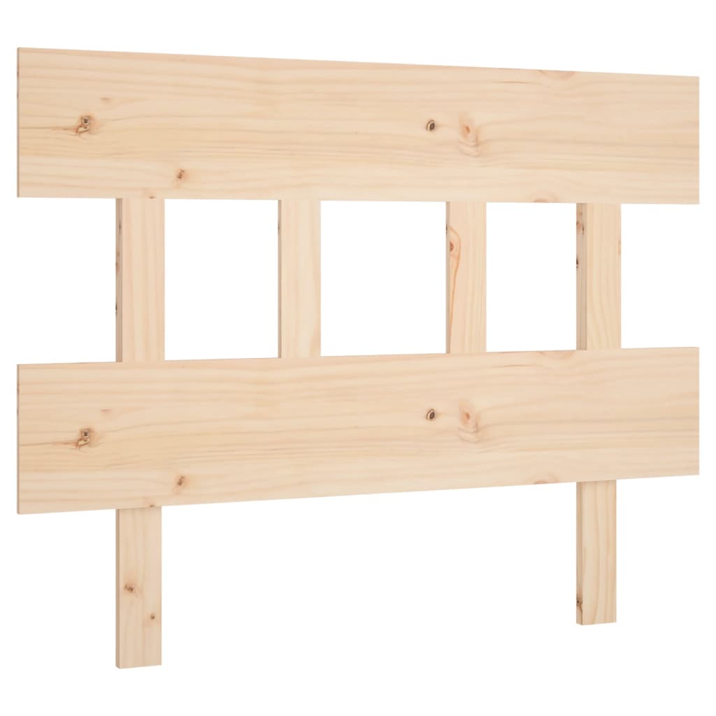 Testiera per Letto 93,5x3x81 cm in Legno Massello di Pino - homemem39