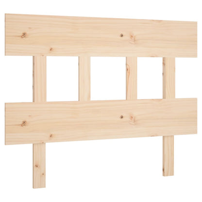 Testiera per Letto 93,5x3x81 cm in Legno Massello di Pino - homemem39