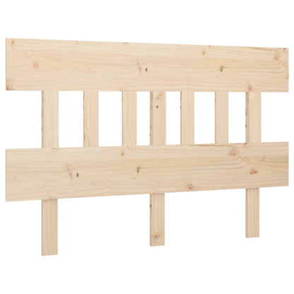 Testiera per Letto 138,5x3x81 cm in Legno Massello di Pino - homemem39