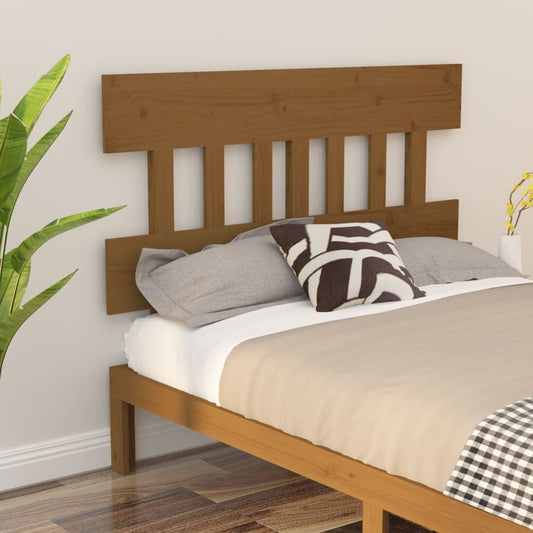 Testiera per Letto ambra 153,5x3x81 cm Legno Massello di Pino - homemem39