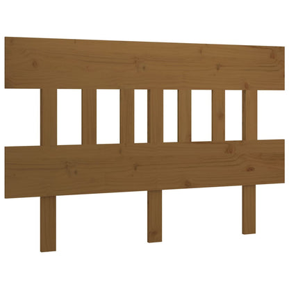 Testiera per Letto ambra 183,5x3x81cm in Legno Massello di Pino - homemem39