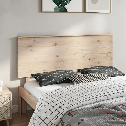 Testiera per Letto 164x6x82,5 cm Legno Massello di Pino