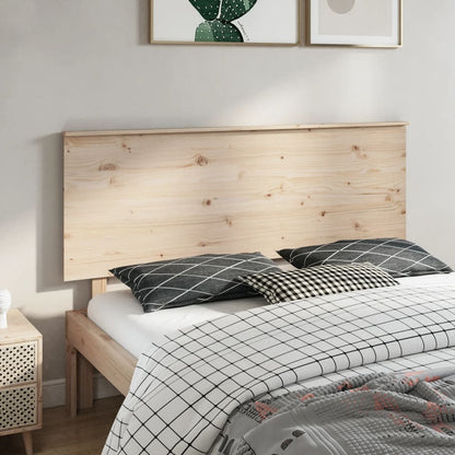 Testiera per Letto 164x6x82,5 cm Legno Massello di Pino - homemem39