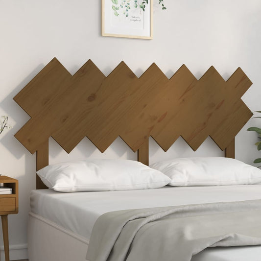 Testiera per Letto Ambra 141x3x80,5 cm Legno Massello di Pino - homemem39
