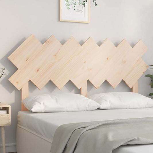 Testiera per Letto 151,5x3x81 cm in Legno Massello di Pino - homemem39