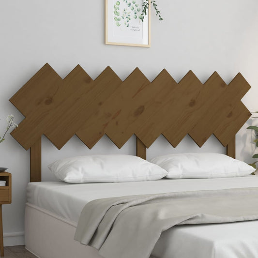 Testiera Letto Ambra 159,5x3x80,5 cm in Legno Massello di Pino - homemem39