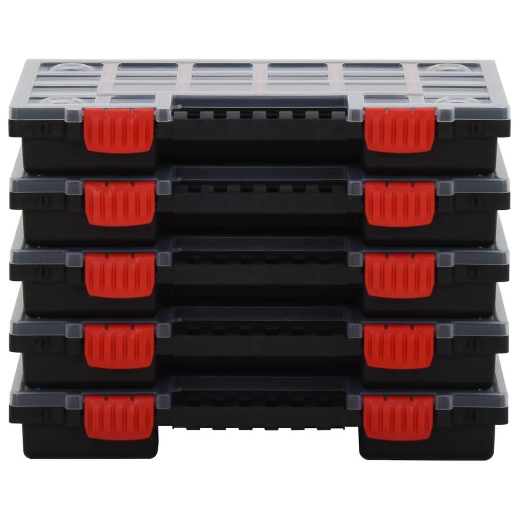 Scatole di Assortimento 5 pz 34,5x25x5 cm in Polipropilene | homemem39