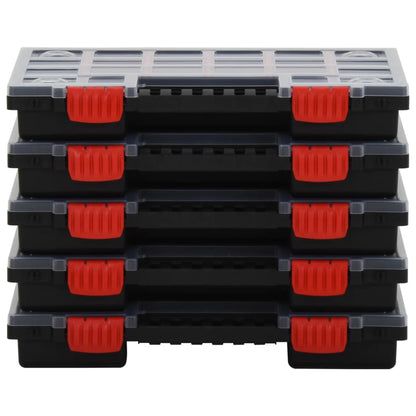 Scatole di Assortimento 5 pz 34,5x25x5 cm in Polipropilene | homemem39