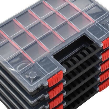 Scatole di Assortimento 5 pz 34,5x25x5 cm in Polipropilene | homemem39
