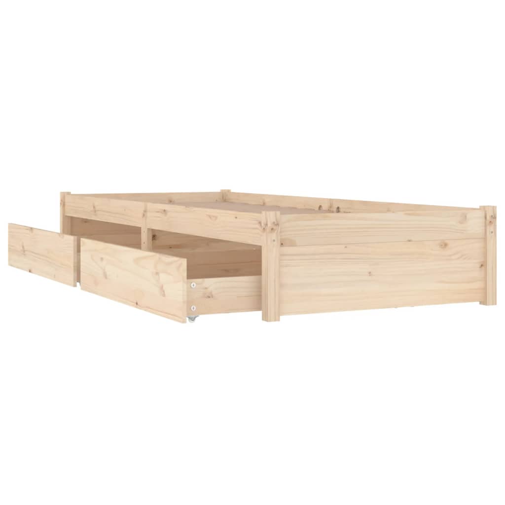 Giroletto con Cassetti 75x190 cm Small Single | homemem39