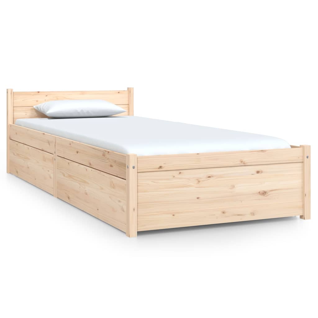 Giroletto con Cassetti 75x190 cm Small Single | homemem39