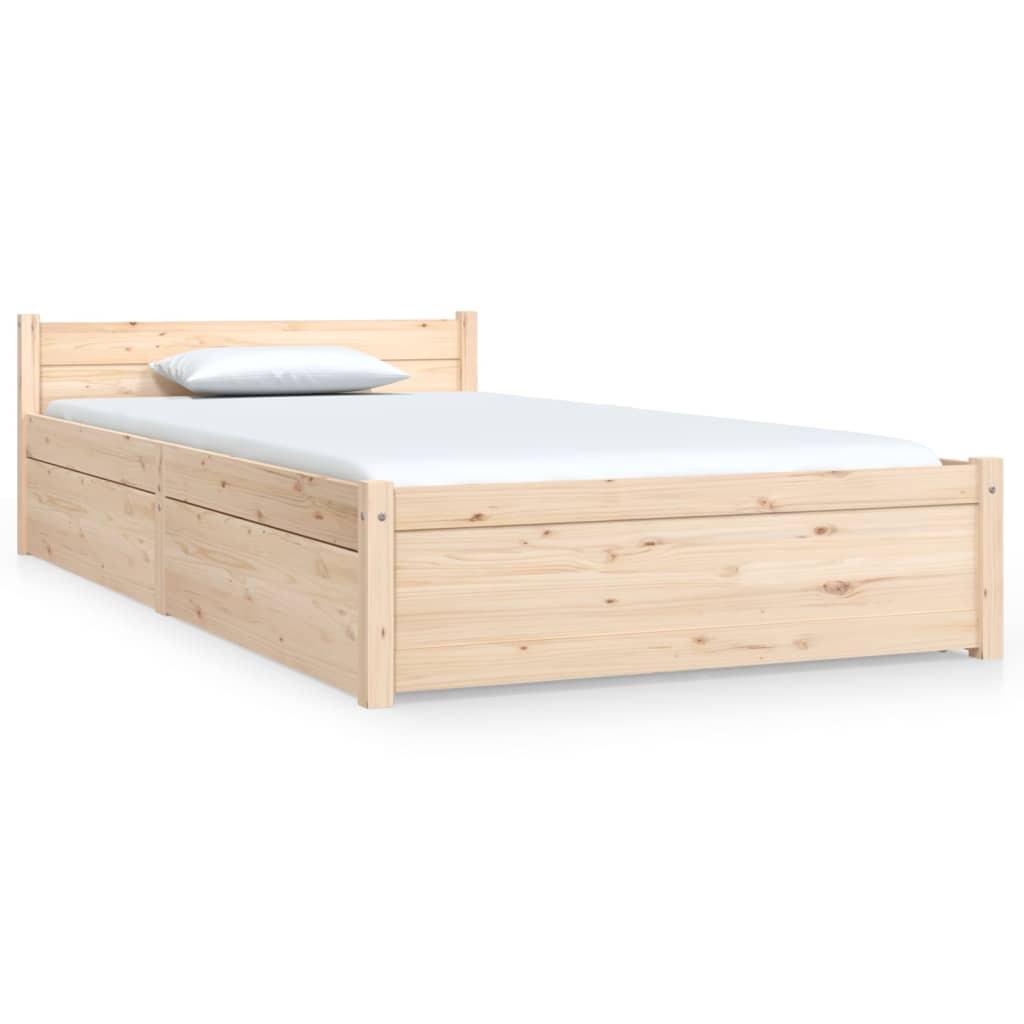 Giroletto con Cassetti 90x190 cm Single | homemem39
