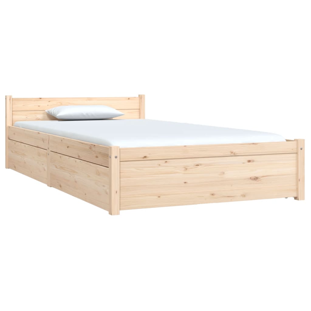 Giroletto con Cassetti 90x190 cm Single | homemem39