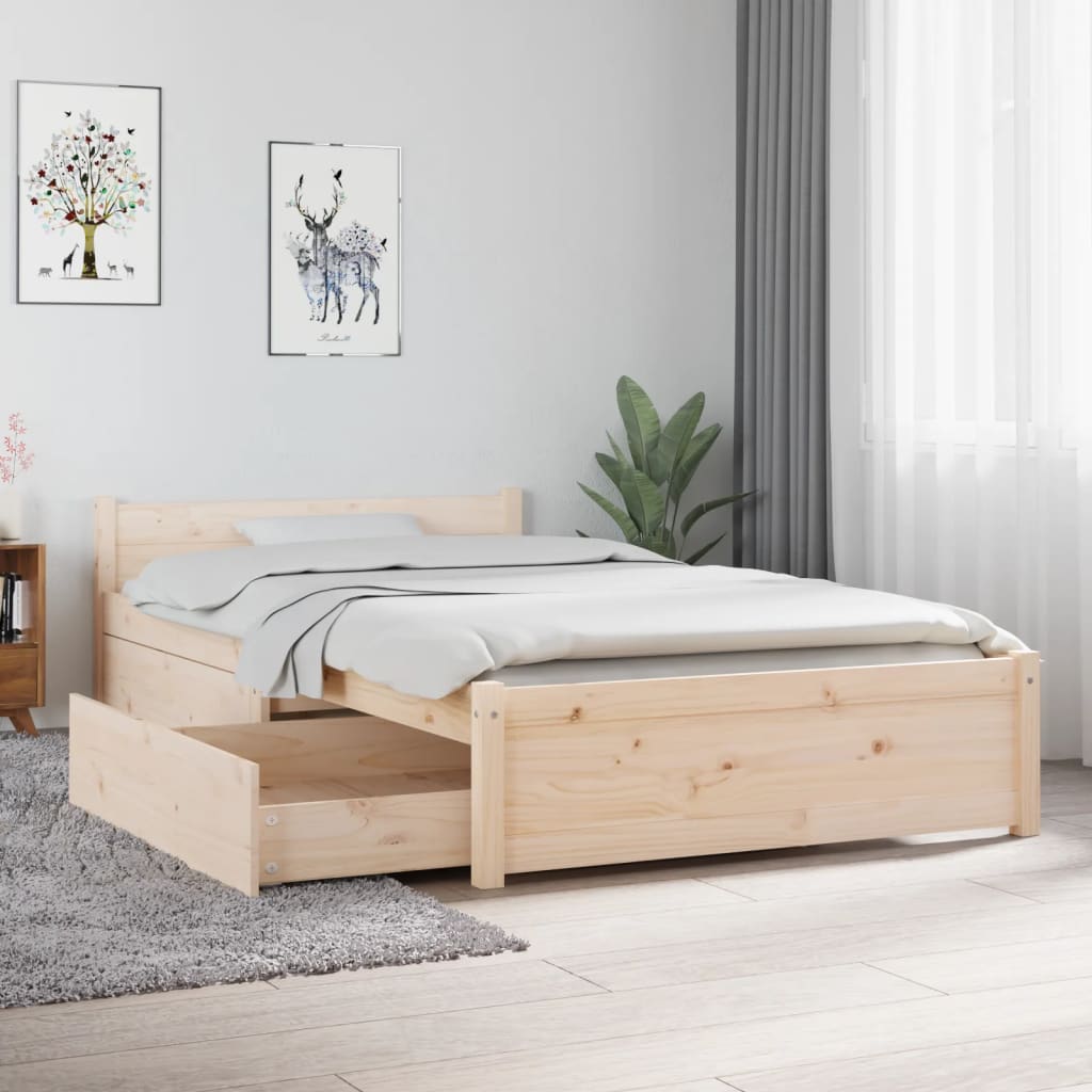 Giroletto con Cassetti 90x190 cm Single | homemem39