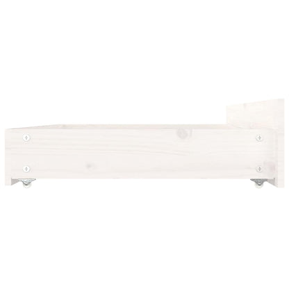 Giroletto con Cassetti Bianco 135x190 cm Double | homemem39