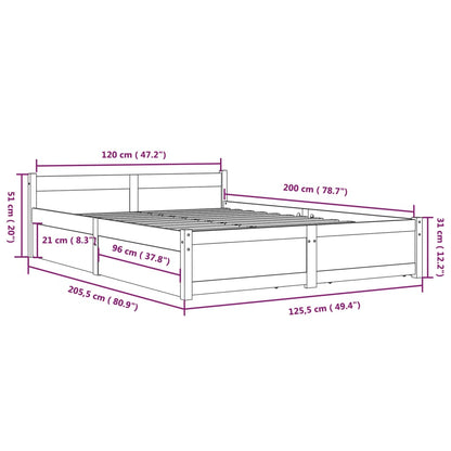 Giroletto con Cassetti 120x200 cm | homemem39