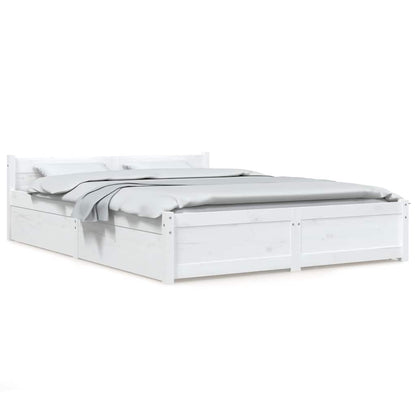 Giroletto con Cassetti Bianco 120x200 cm | homemem39
