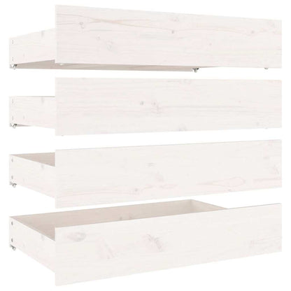 Giroletto con Cassetti Bianco 120x200 cm | homemem39