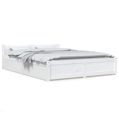 Giroletto con Cassetti Bianco 140x200 cm | homemem39