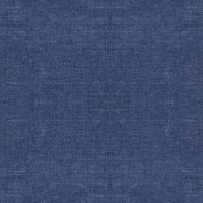 Sedie da Pranzo Girevoli 2 pz Blu in Tessuto