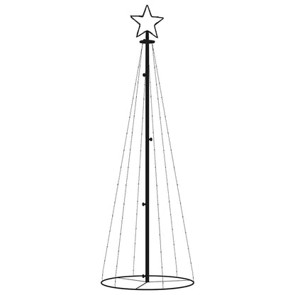 Albero di Natale a Cono Colorato 108 LED 70x180 cm - homemem39