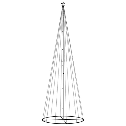 Albero di Natale a Cono Blu 732 LED 160x500 cm