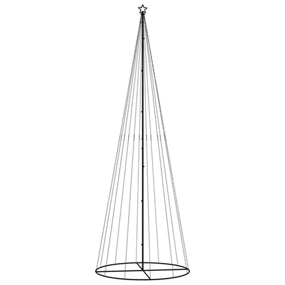 Albero di Natale a Cono Colorato 732 LED 160x500 cm