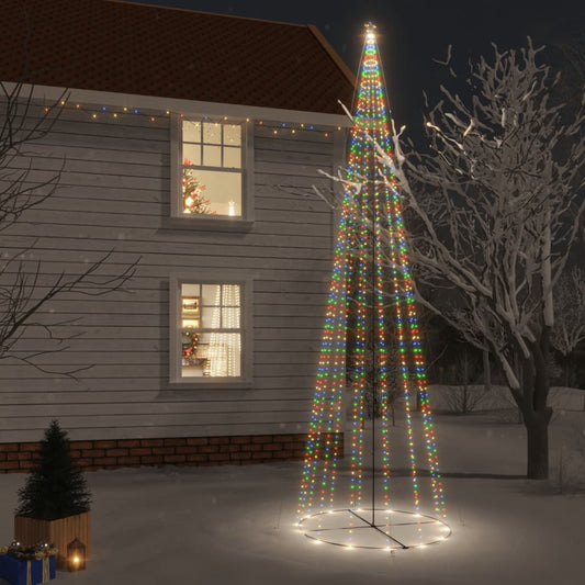 Albero di Natale a Cono Colorato 1134 LED 230x800 cm - homemem39