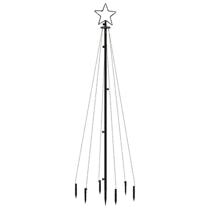 Albero di Natale con Puntale Blu 108 LED 180 cm - homemem39