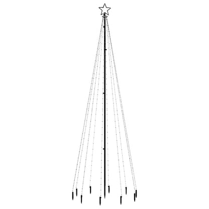 Albero di Natale con Puntale Bianco Caldo 310 LED 300 cm