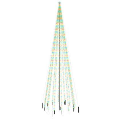 Albero di Natale con Puntale Colorato 1134 LED 800 cm - homemem39