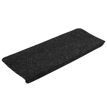 Tappetini Autoadesivi per Scale 15 pz 65x24,5x3,5 cm Antracite - homemem39