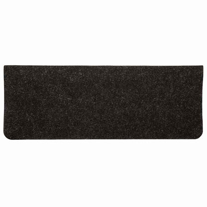 Tappetini Autoadesivi per Scale 15 pz 65x24,5x3,5 cm Antracite - homemem39
