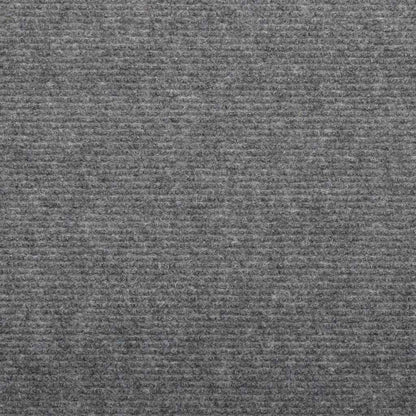 Tappetini Autoadesivi per Scale 15 pz 65x24,5x3,5 cm Grigio - homemem39