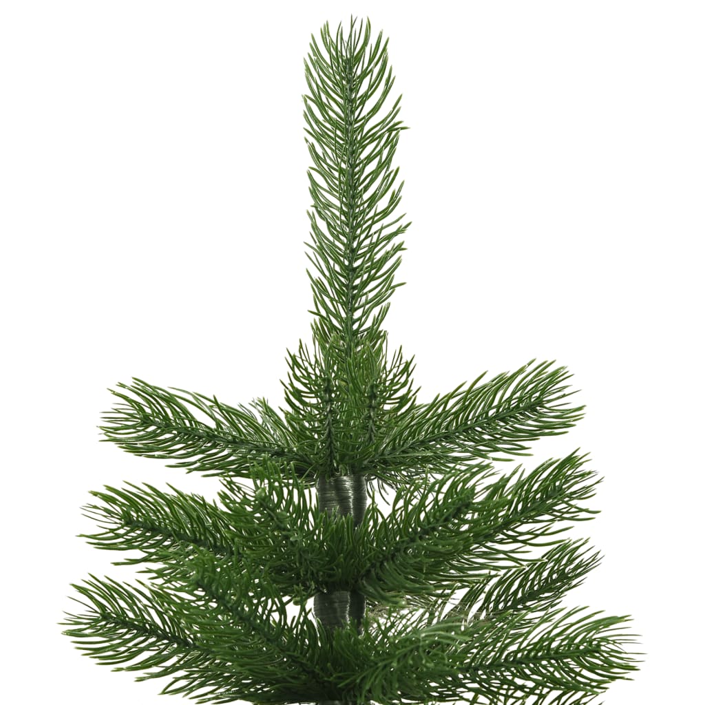 Albero di Natale Artificiale Sottile con Base 210 cm PE - homemem39