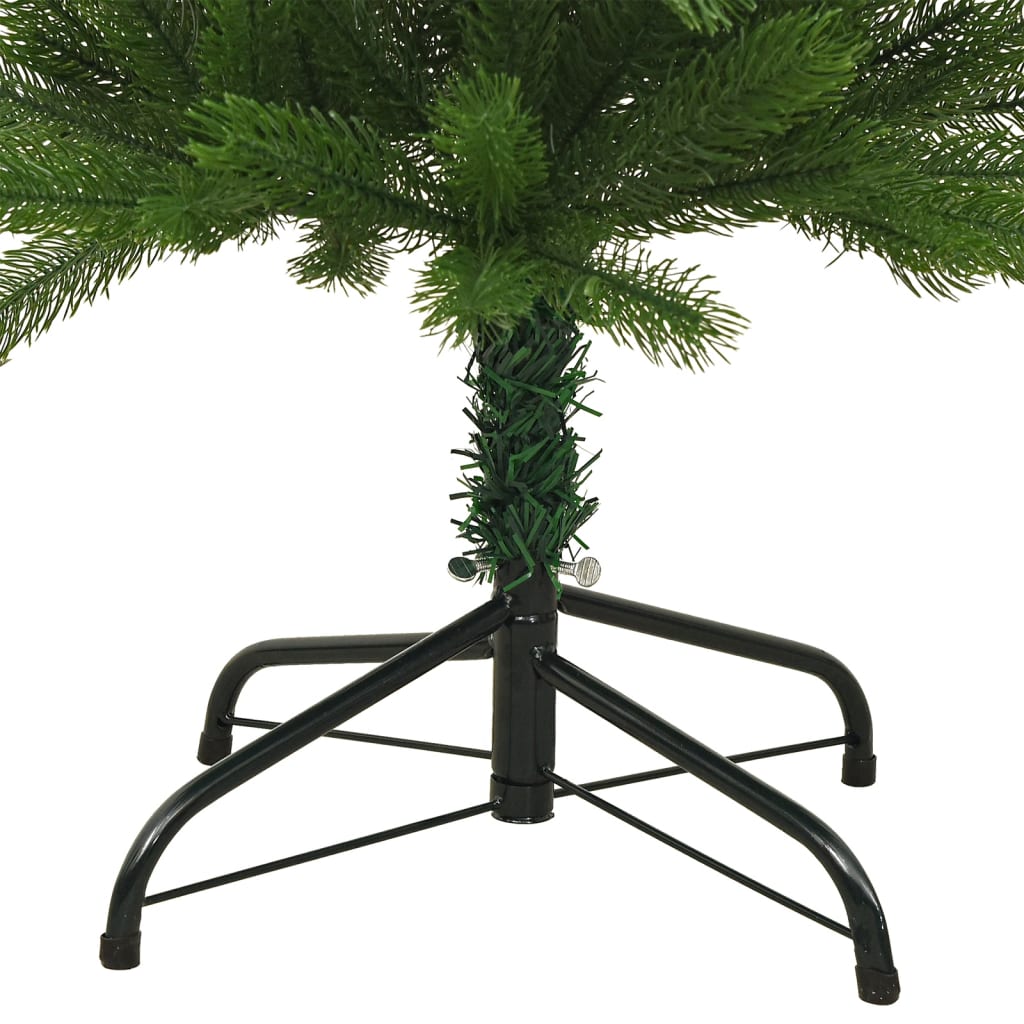 Albero di Natale Artificiale Sottile con Base 210 cm PE - homemem39