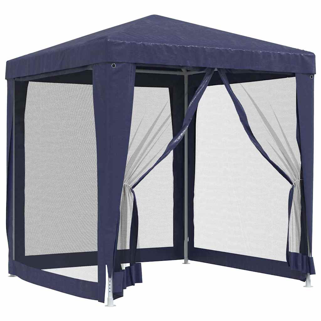 Tenda per Feste con 4 Pareti Laterali in Rete HDPE