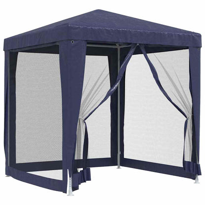 Tenda per Feste con 4 Pareti Laterali in Rete HDPE